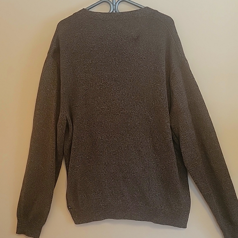Chaps Brown Men's Sweater - Picture 7 of 7